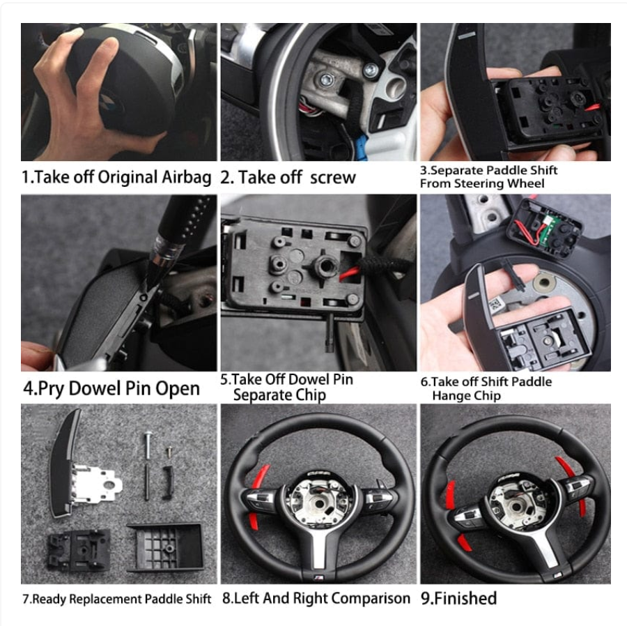 BMW Carbon Fiber Paddle Shifter F chassis