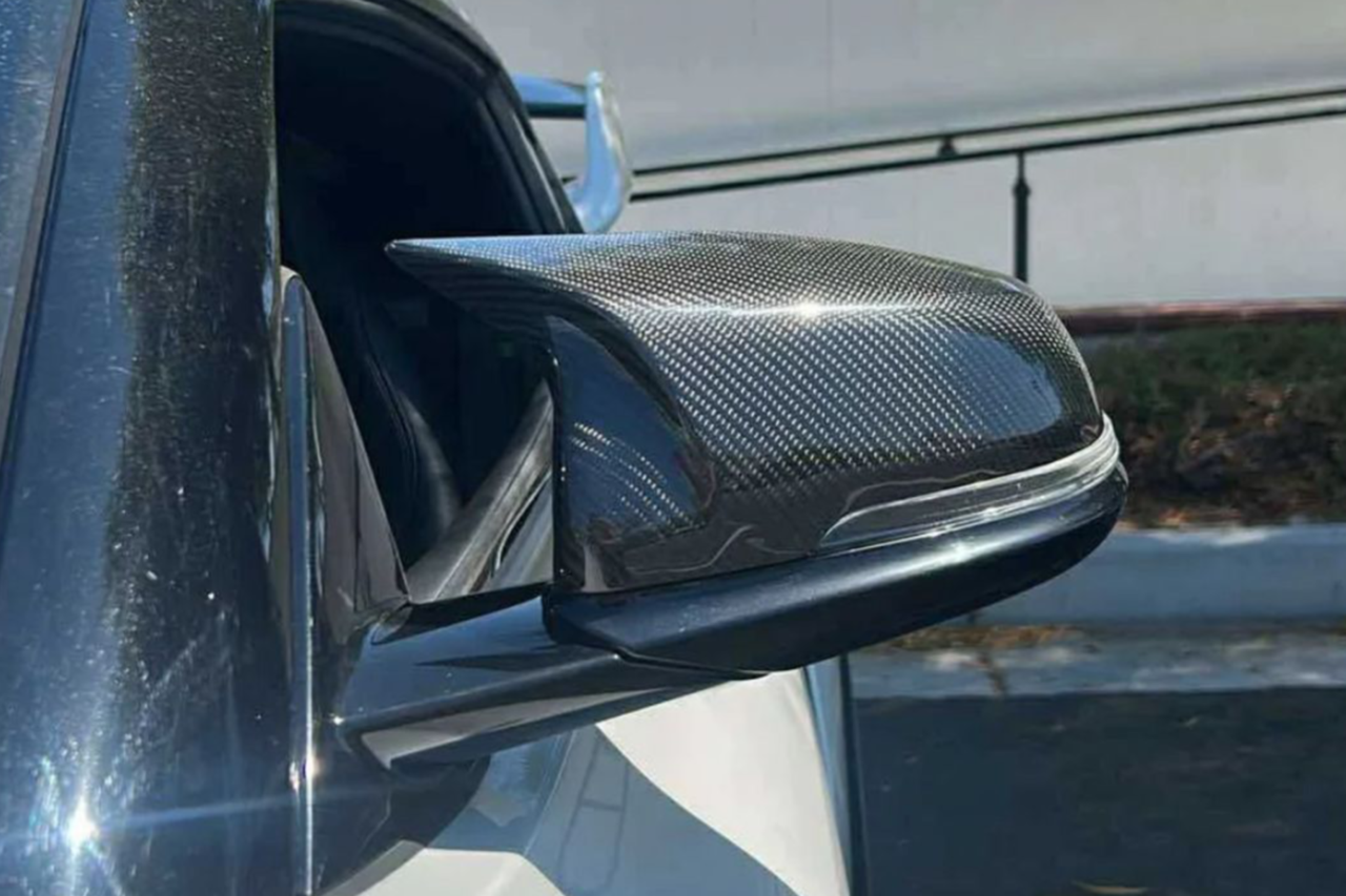 A90 Supra 2019-2025 M Style Carbon Fiber Mirror Caps