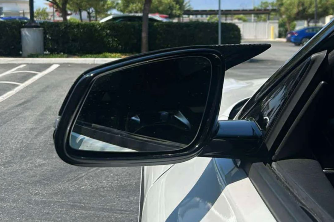 A90 Supra 2019-2025 M Style Carbon Fiber Mirror Caps