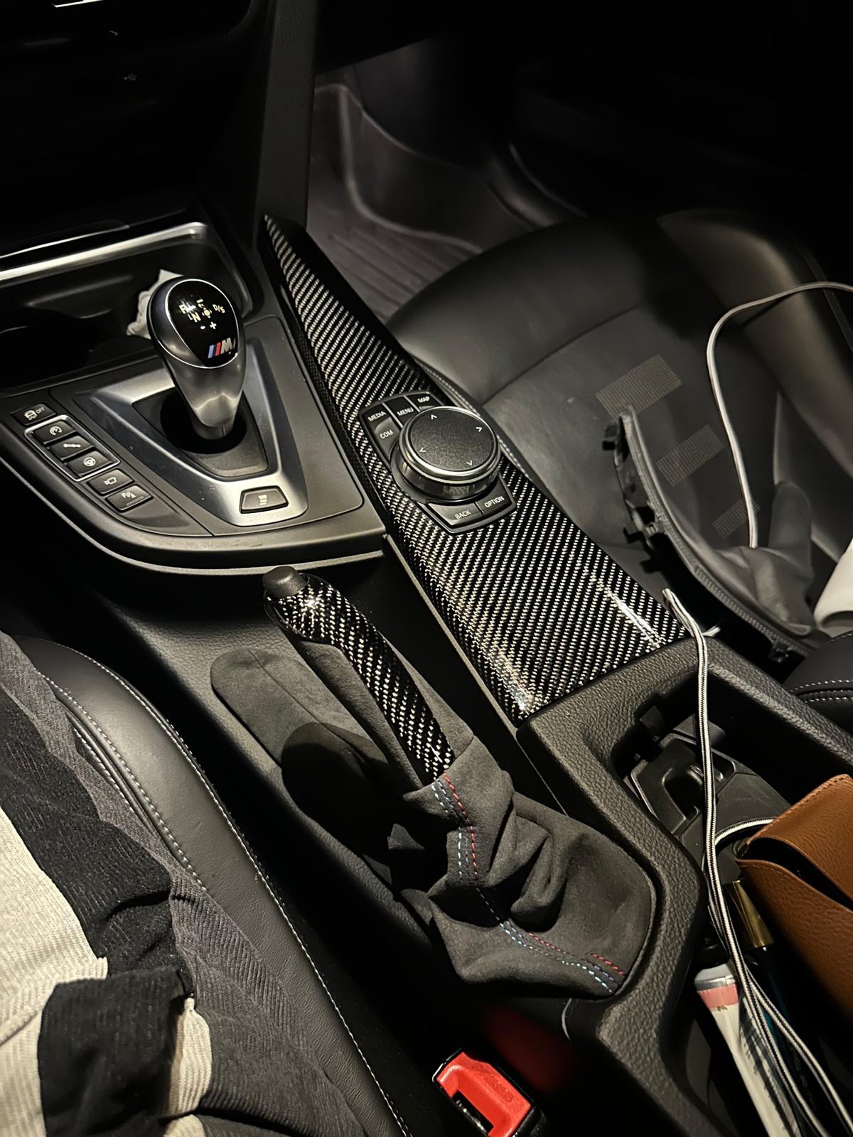 BMW Carbon Fiber Alcantara Handbrake