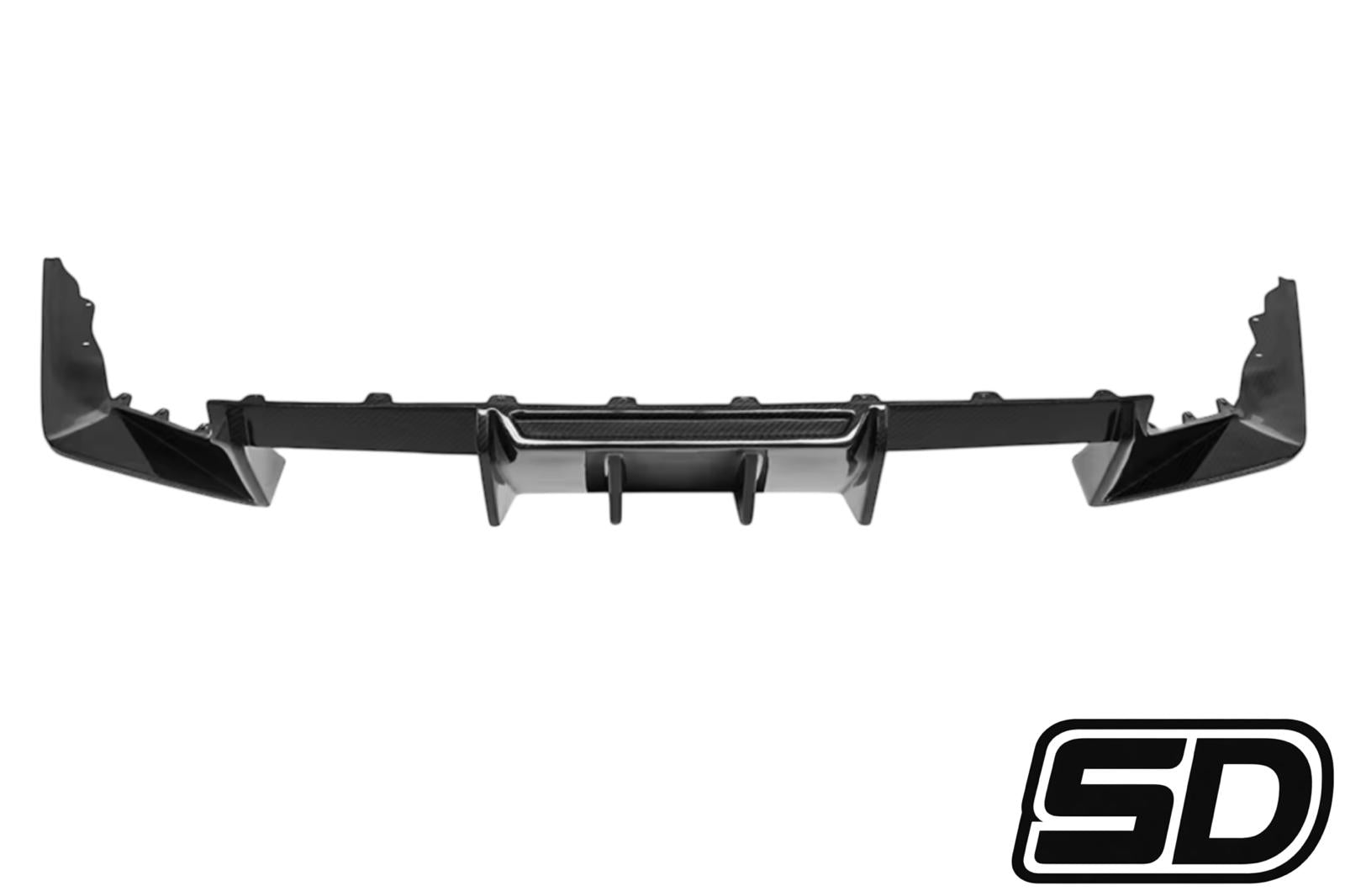 G87 BMW M2 Dry Carbon Fiber Rear Diffuser