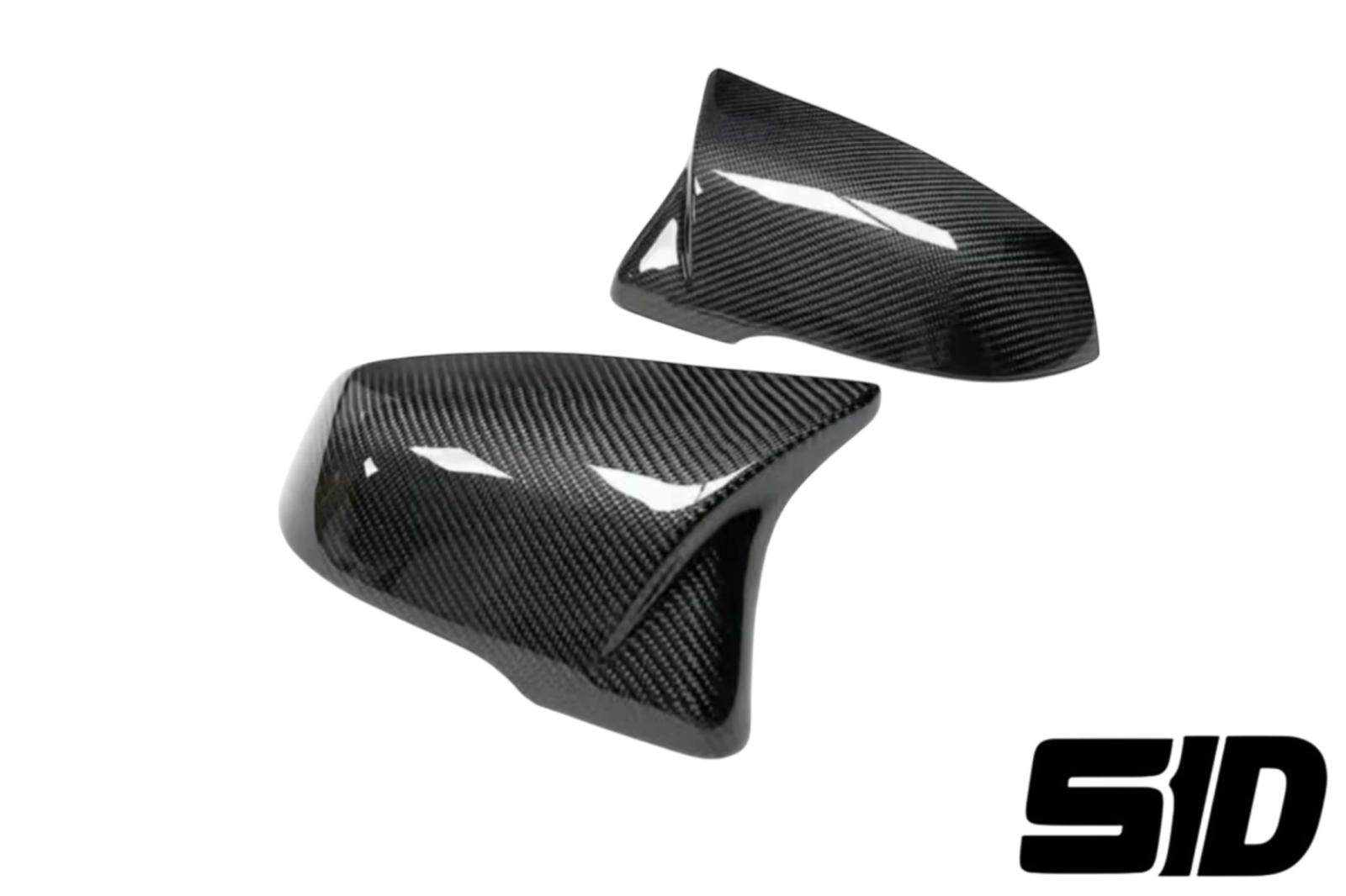 A90 Supra 2019-2025 M Style Carbon Fiber Mirror Caps