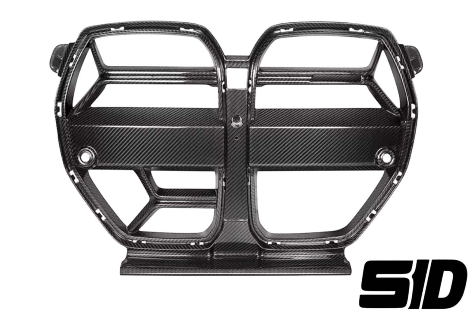 BMW G80 G82 G83 M3 M4 CSL Style Bumper Grilles Dry Carbon Fiber