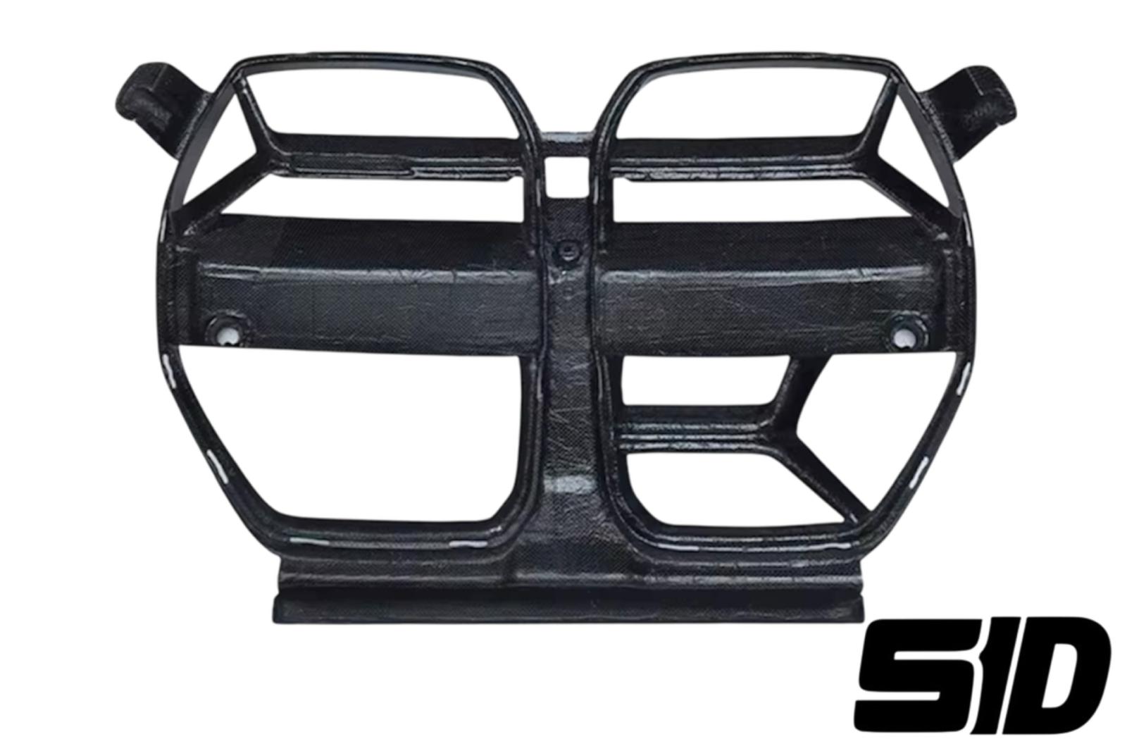 BMW G80 G82 G83 M3 M4 CSL Style Bumper Grilles Dry Carbon Fiber