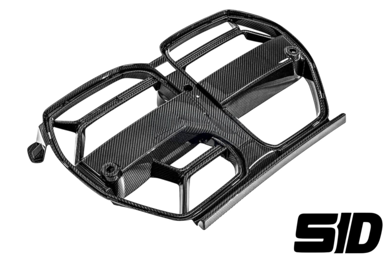 BMW G80 G82 G83 M3 M4 CSL Style Bumper Grilles Dry Carbon Fiber