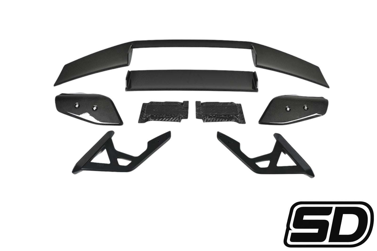 G80/G82 Ad Dry Carbon Swan Neck Style Wing