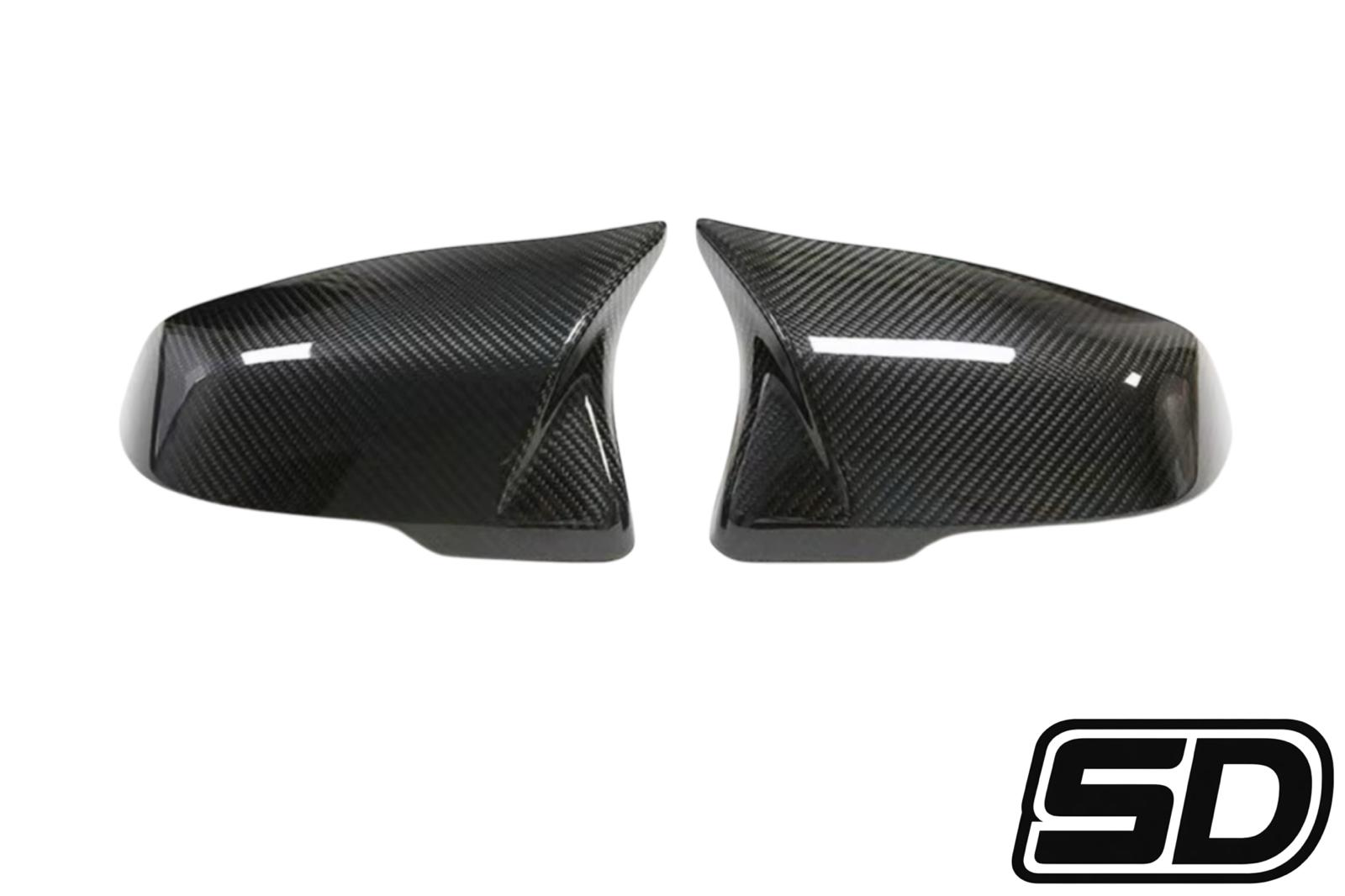 A90 Supra 2019-2025 M Style Carbon Fiber Mirror Caps