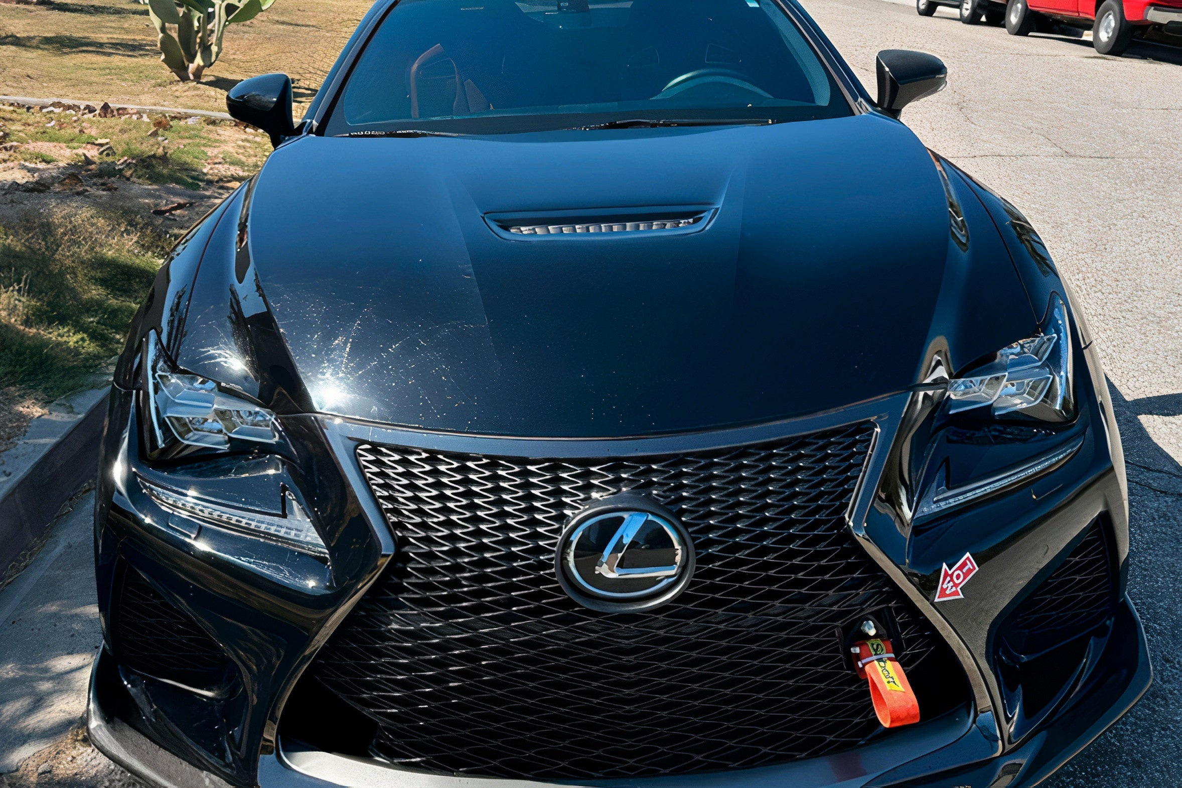 Lexus IS / GS / ES / RC OEM Dry Carbon Fiber Mirror Caps