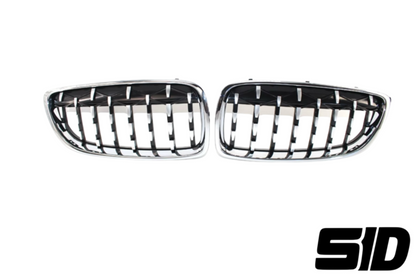 BMW F32 / F33 / F36 4 Series & F80 M3 / F82 / F83 M4 (2014–2016) – Chrome Front Grille G Chassis Style