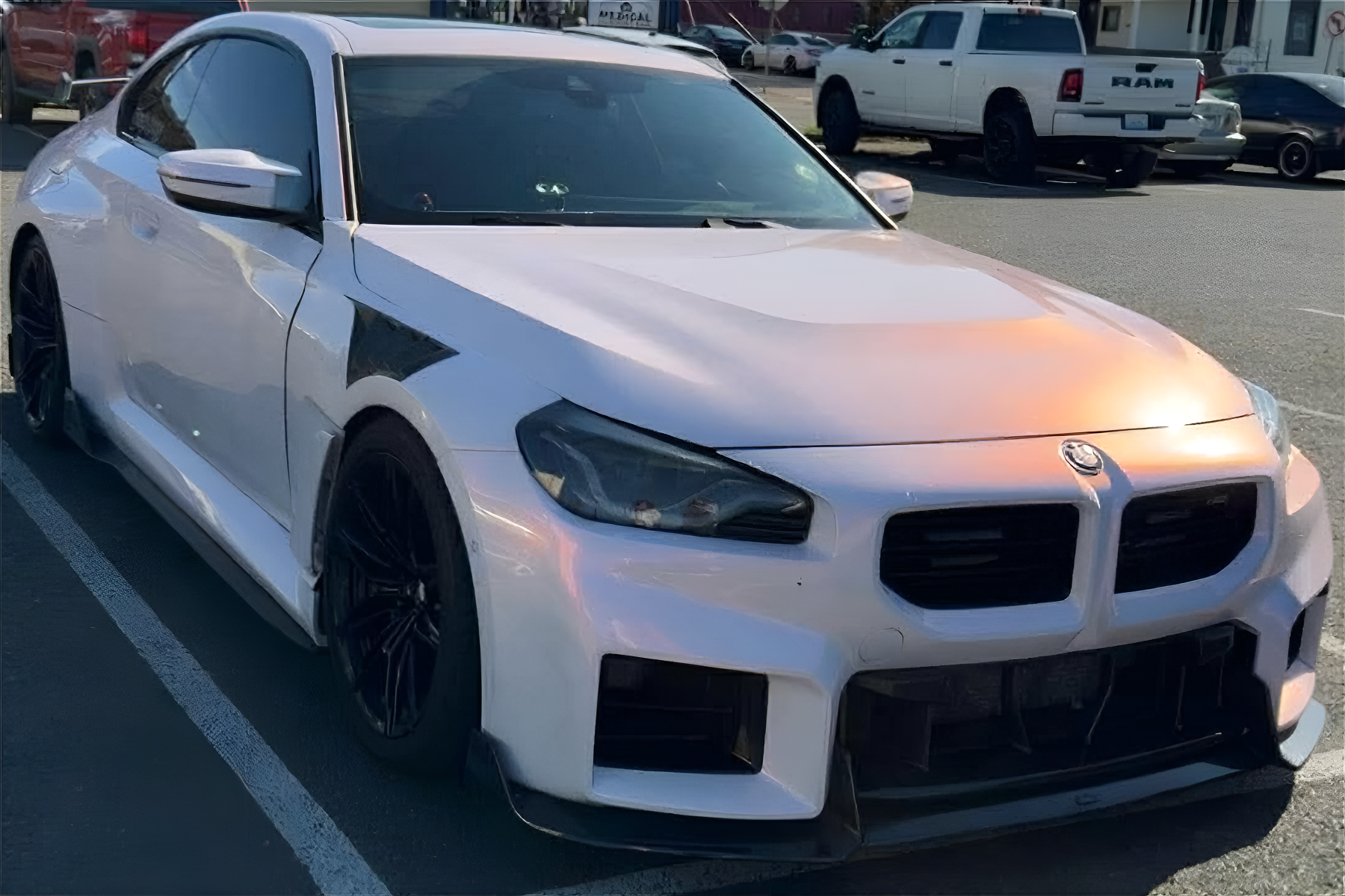 BMW G87 M2 Dry Carbon Lower Bumper Grille