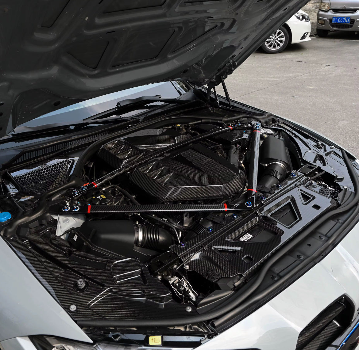 Bmw G80 G82 G87 Dry Carbon Engine Cover