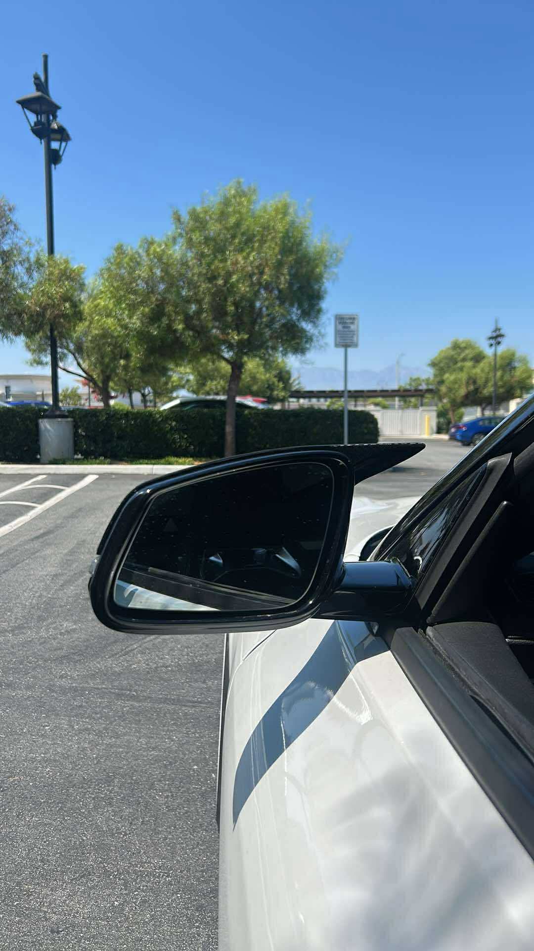 A90 Supra 2019-2025 M Style Carbon Fiber Mirror Caps