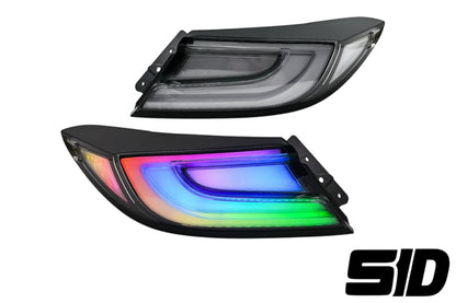 Street Dynamic GR86 / BRZ Clear RGB LED Taillights – 2021–2025