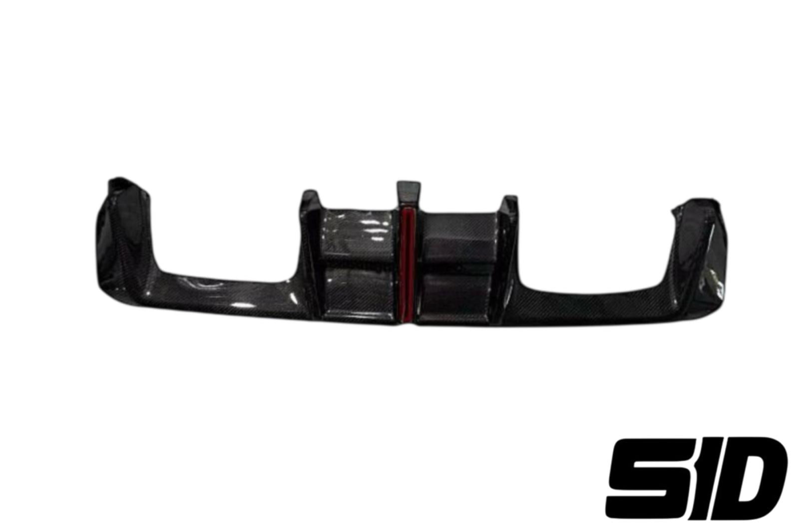 G80/G82 Dry Carbon Fiber LED Rear Diffuser