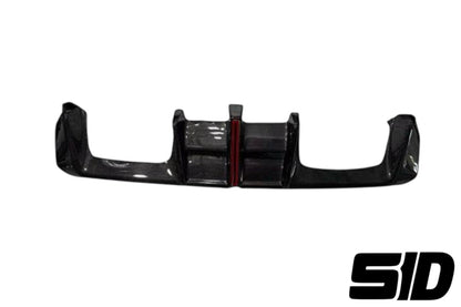 G80/G82 Dry Carbon Fiber LED Rear Diffuser
