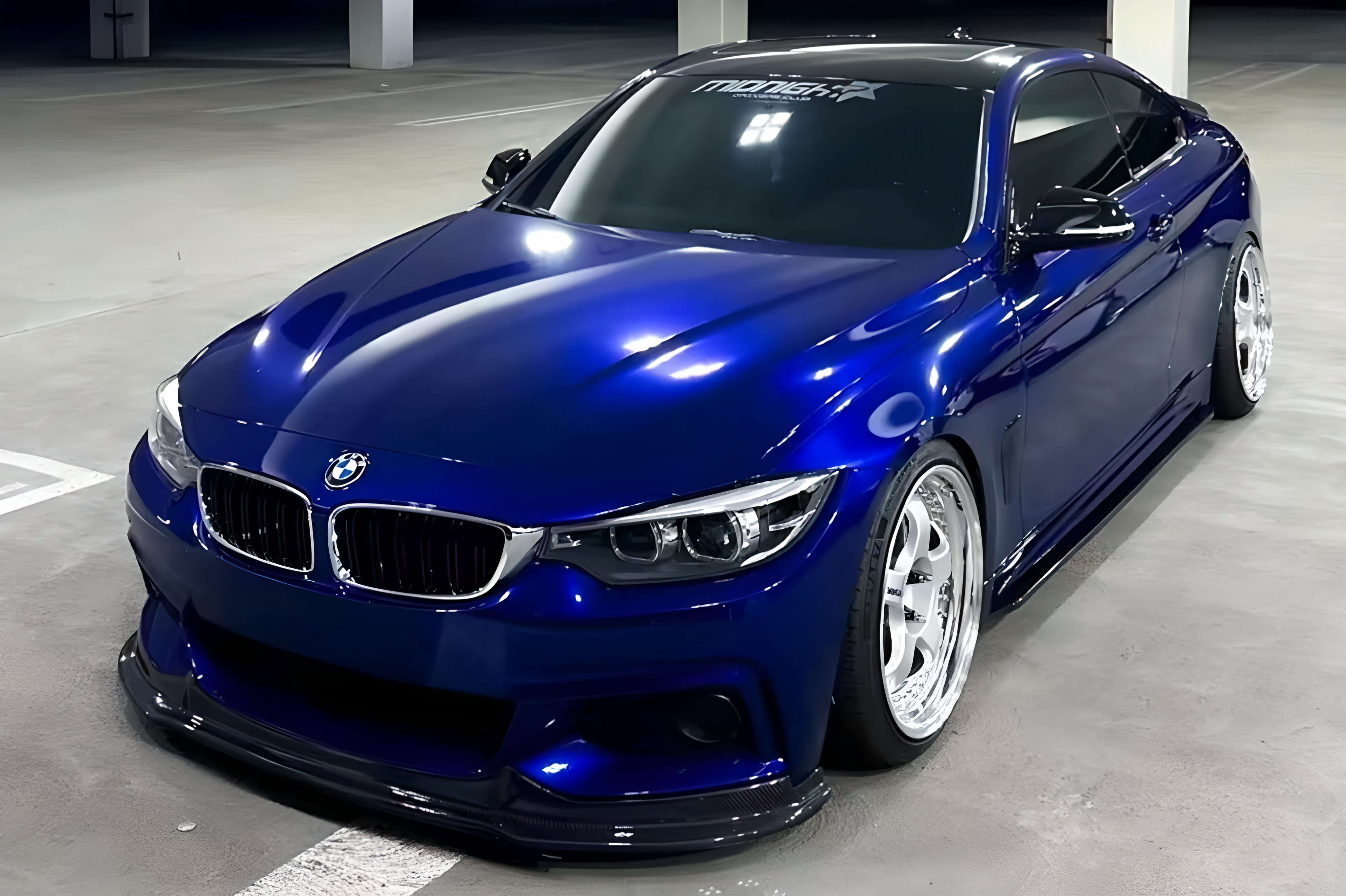 Bmw F32/F80/F82 V Style Carbon Fiber Front Lip