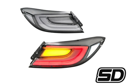 GR86 BRZ 2021–2024 Clear LED Taillights Street Dynamic