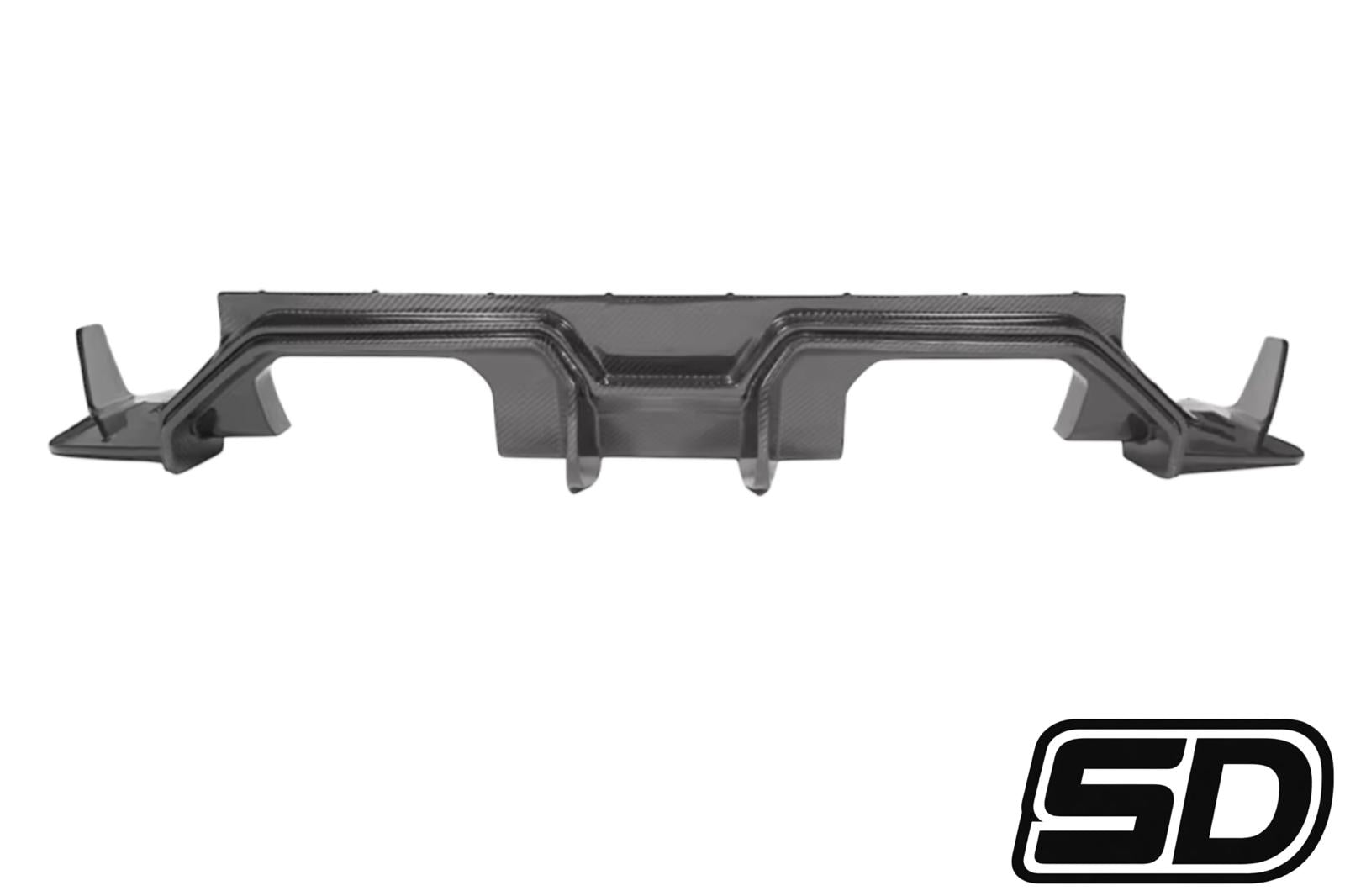 G87 BMW M2 OD C Style Dry Carbon Fiber Diffuser