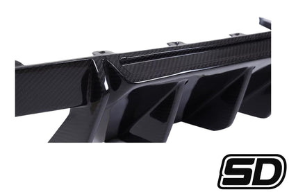 G87 BMW M2 Dry Carbon Fiber Rear Diffuser