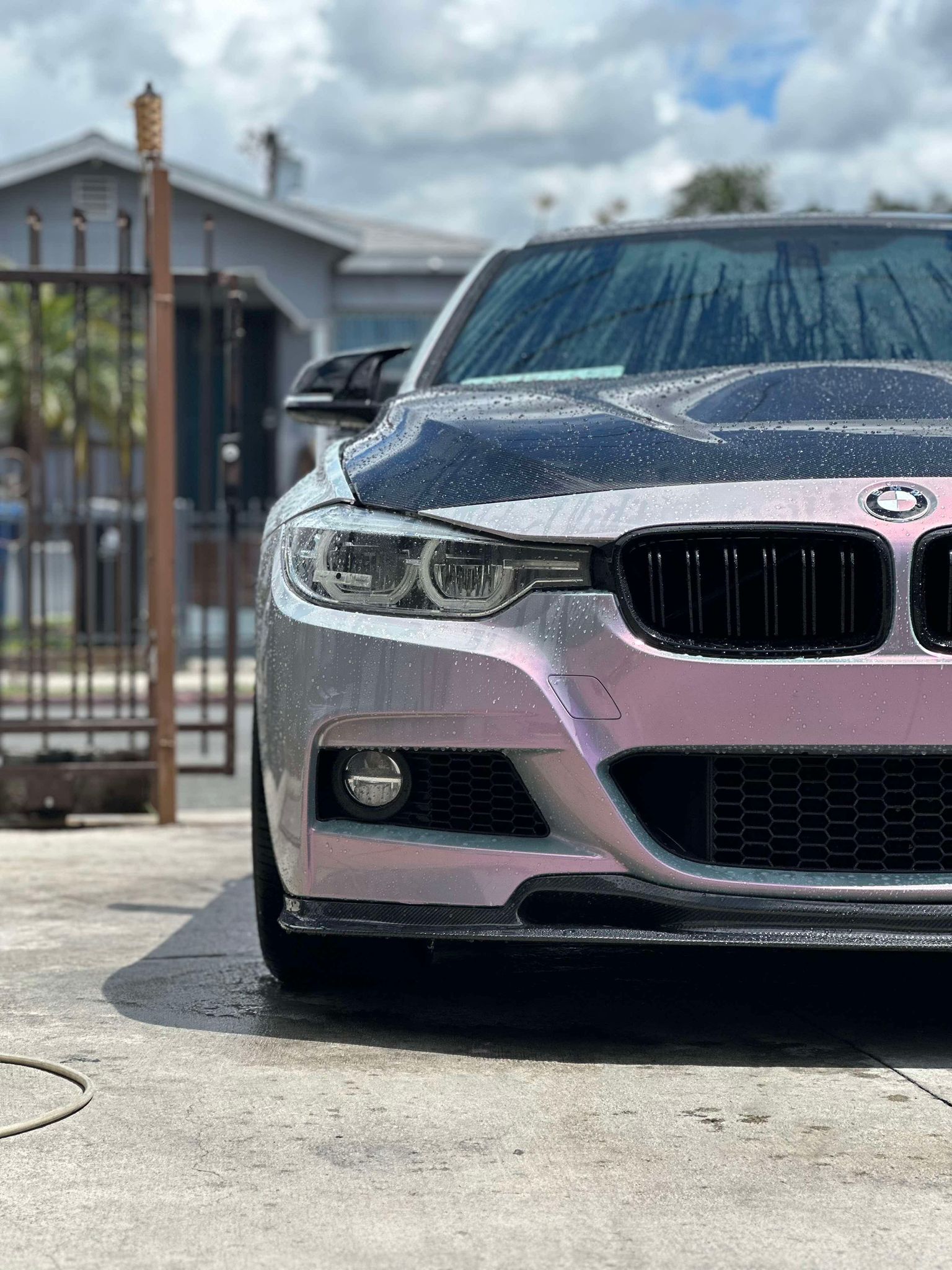 BMW F30/F35 Carbon Fiber Varis Style Front Lip