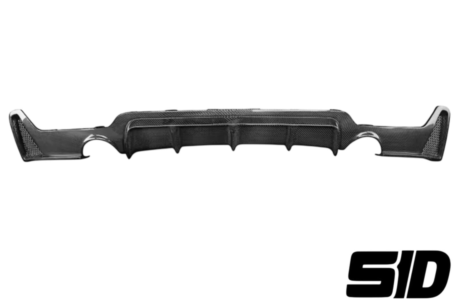 BMW F32/F33 4 Series M Sport Style Carbon Fiber Rear Diffuser