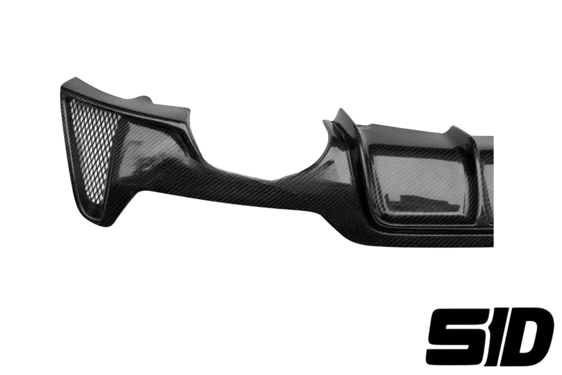 BMW 4 Series F32 F33 F36 M Performance Quad Exit Carbon Fiber Rear Diffuser
