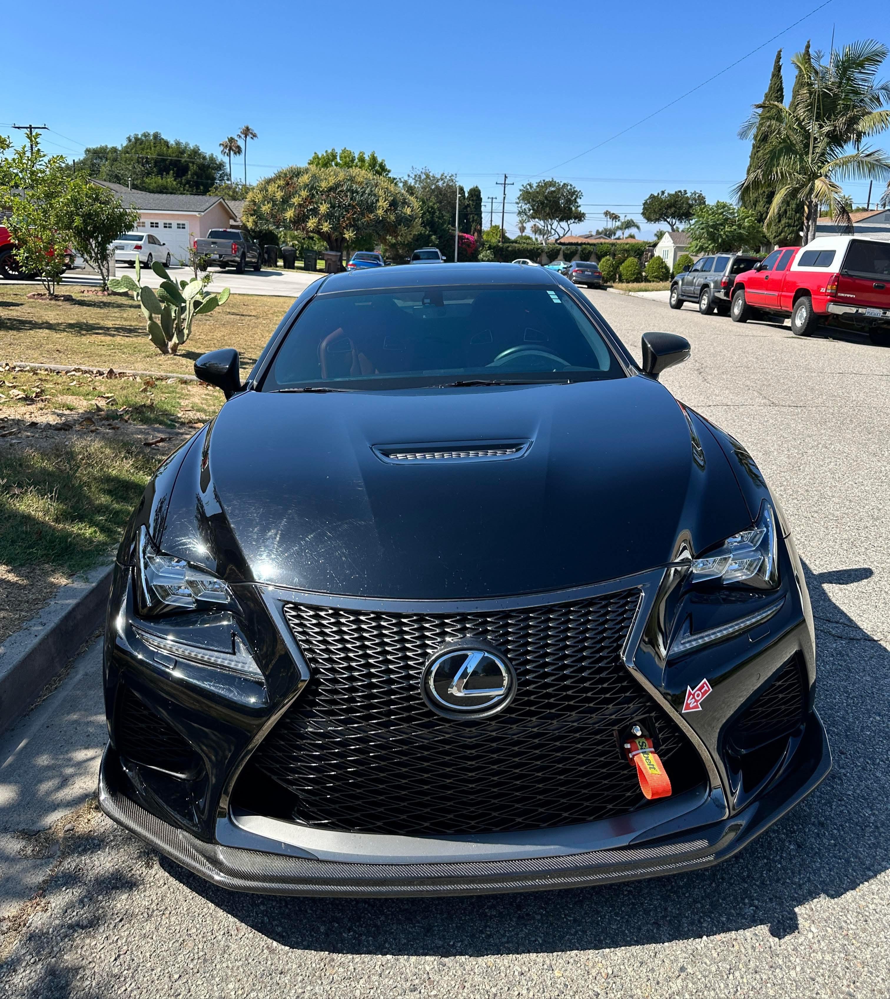 Lexus IS / GS / ES / RC OEM Dry Carbon Fiber Mirror Caps