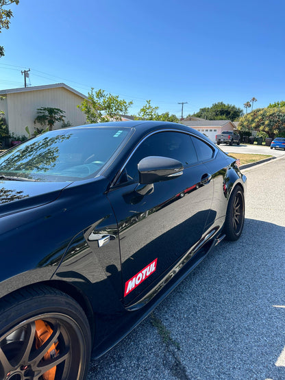 Lexus IS / GS / ES / RC OEM Dry Carbon Fiber Mirror Caps