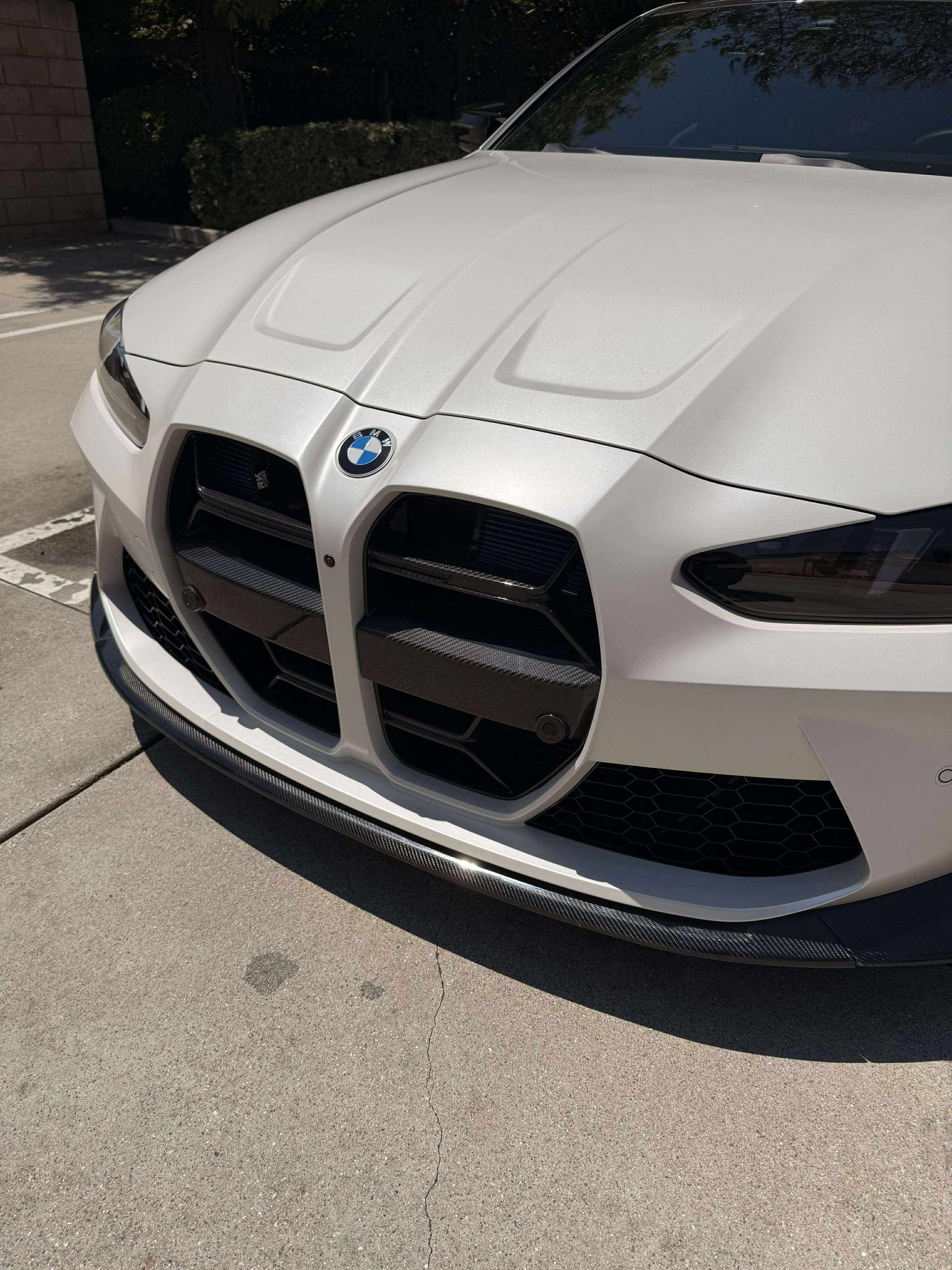 BMW G80 G82 G83 M3 M4 CSL Style Bumper Grilles Dry Carbon Fiber