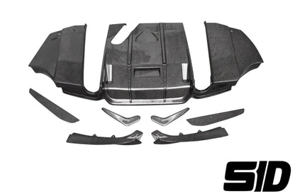 Bmw F30 F35 PSM Style Undertray Carbon Fiber Diffuser