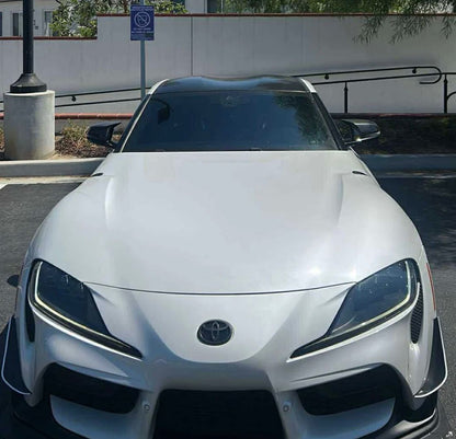A90 Supra 2019-2025 M Style Carbon Fiber Mirror Caps