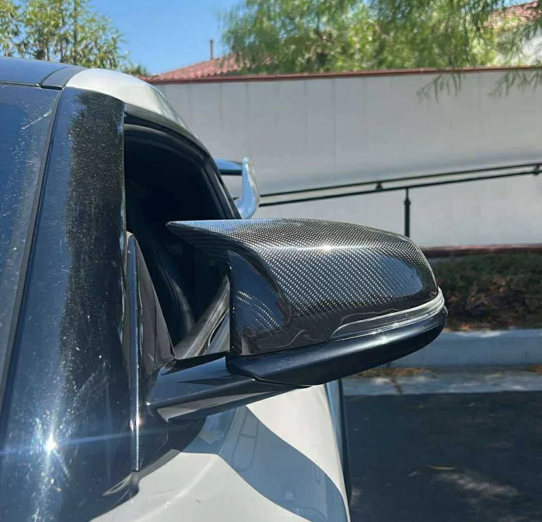 A90 Supra 2019-2025 M Style Carbon Fiber Mirror Caps