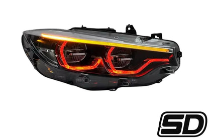Bmw Red Ikons Style Headlights