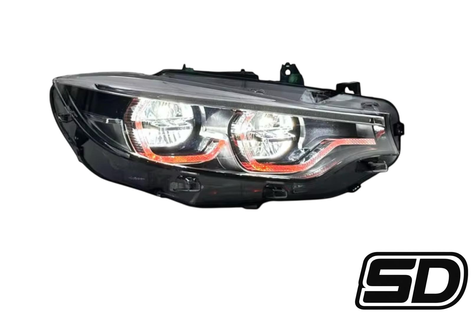 Bmw Red Ikons Style Headlights
