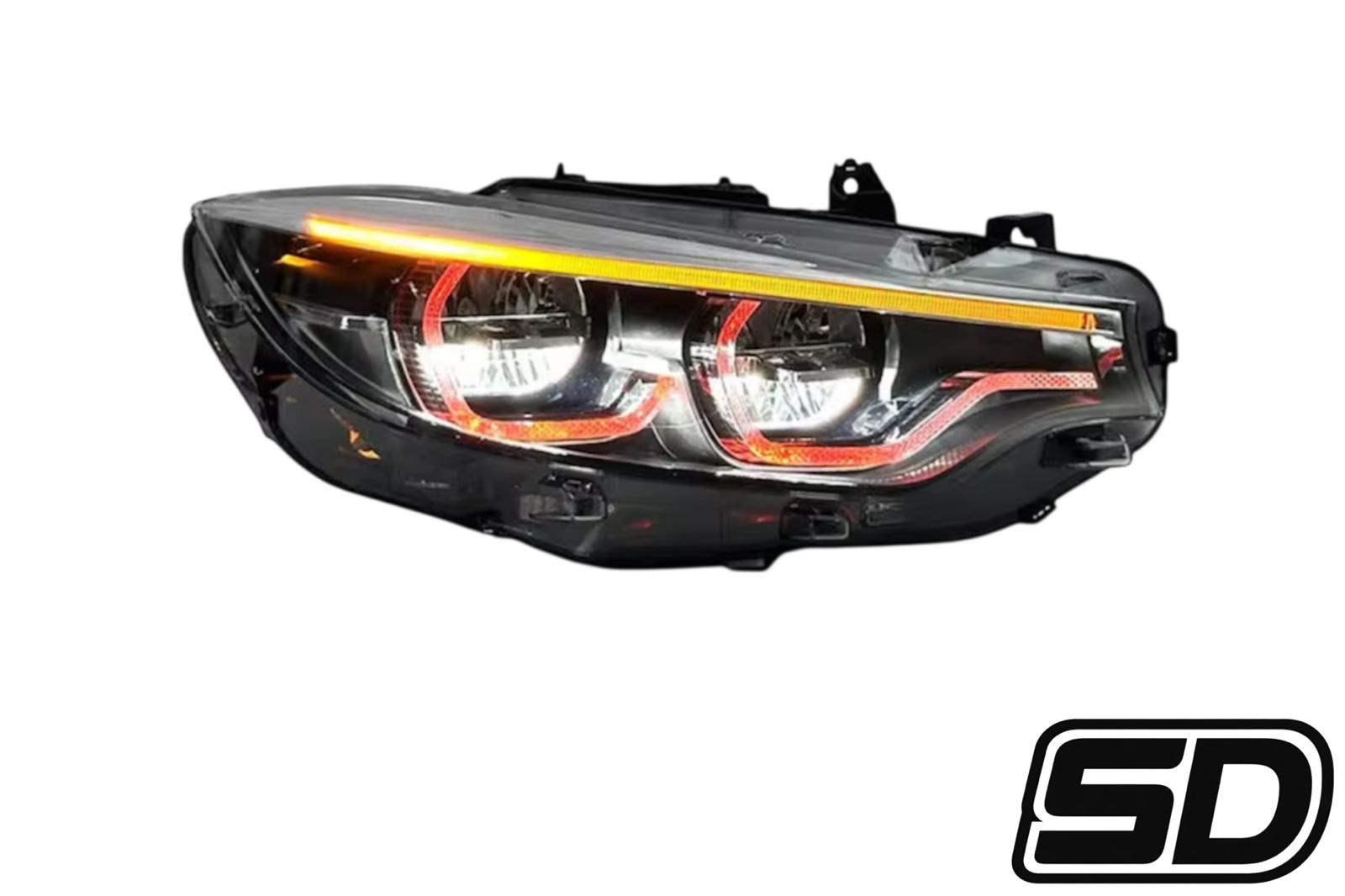 Bmw Red Ikons Style Headlights