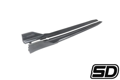 Bmw G20 Dry Carbon Standard Axle Side Skirts