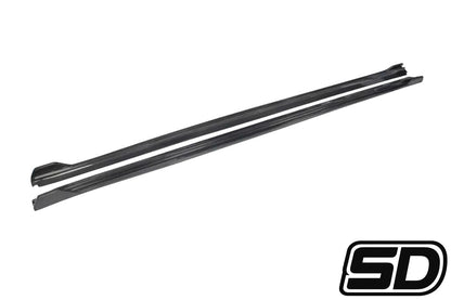 BMW G20 LCI V2 Style Dry Carbon Fiber Side Skirts