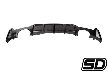 BMW 4 Series F32 F33 F36 M Performance Quad Exit Carbon Fiber Rear Diffuser