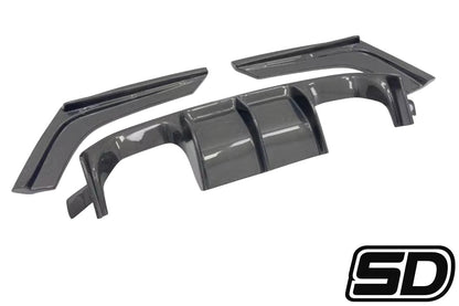 BMW VOR Style Carbon Fiber Rear Diffuser F80 M3 F82 M4