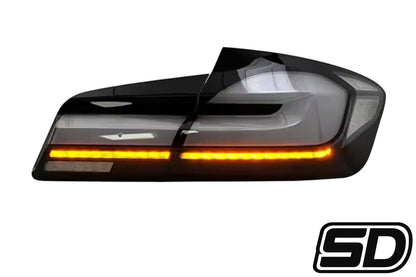 BMW F90 M5/G30 Style for F10 5 Series LCI Clear Tail Lights