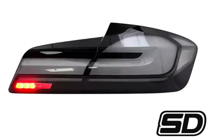 BMW F90 M5/G30 Style for F10 5 Series LCI Clear Tail Lights
