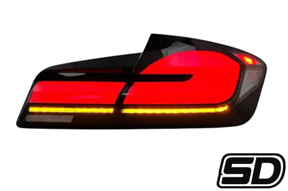 BMW F90 M5/G30 Style for F10 5 Series LCI Clear Tail Lights