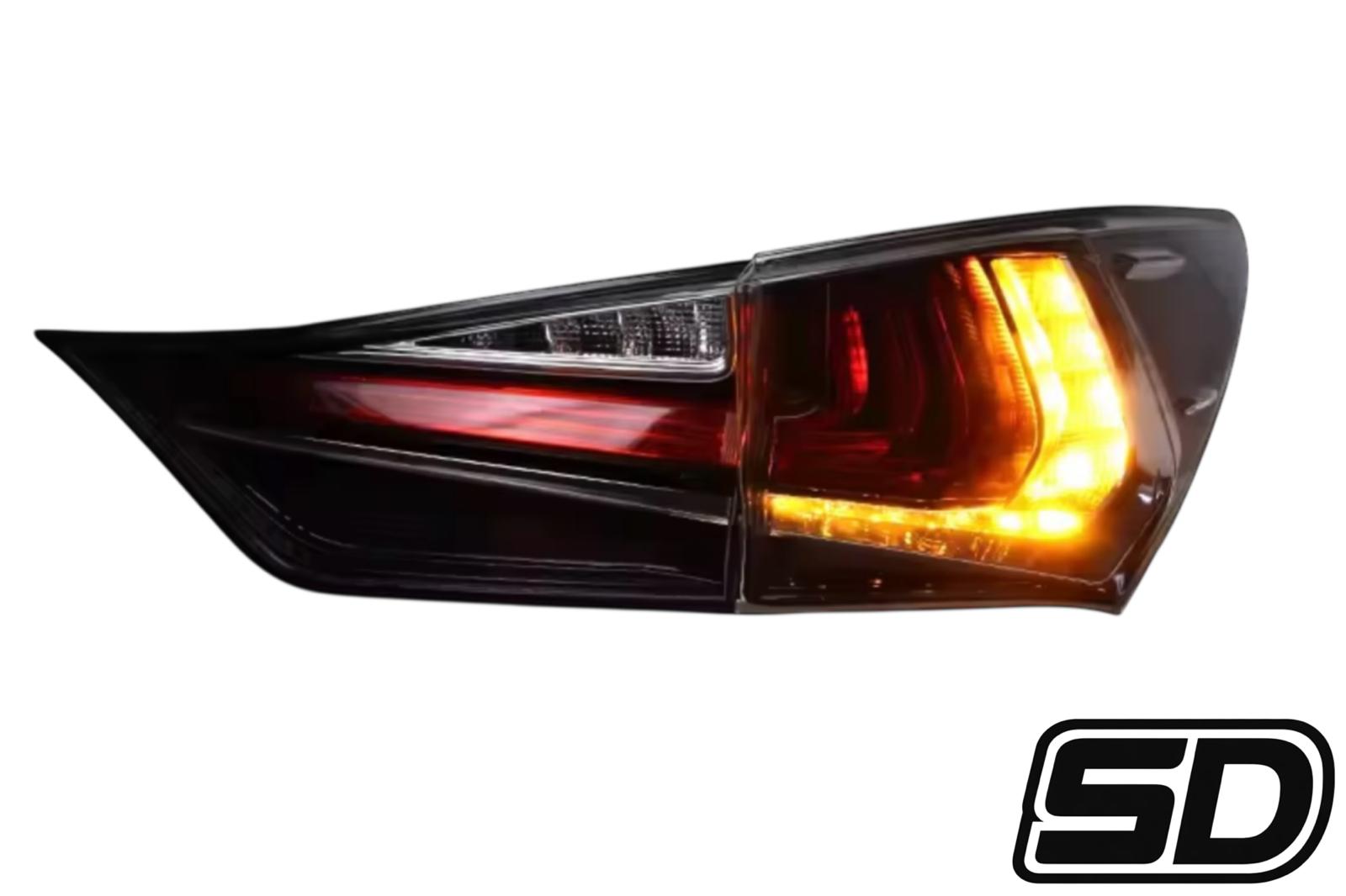 Lexus GS200t / GS250 / GS300 / GS350 / GS450h Taillights – Plug and Play Upgrade (2013–2020)