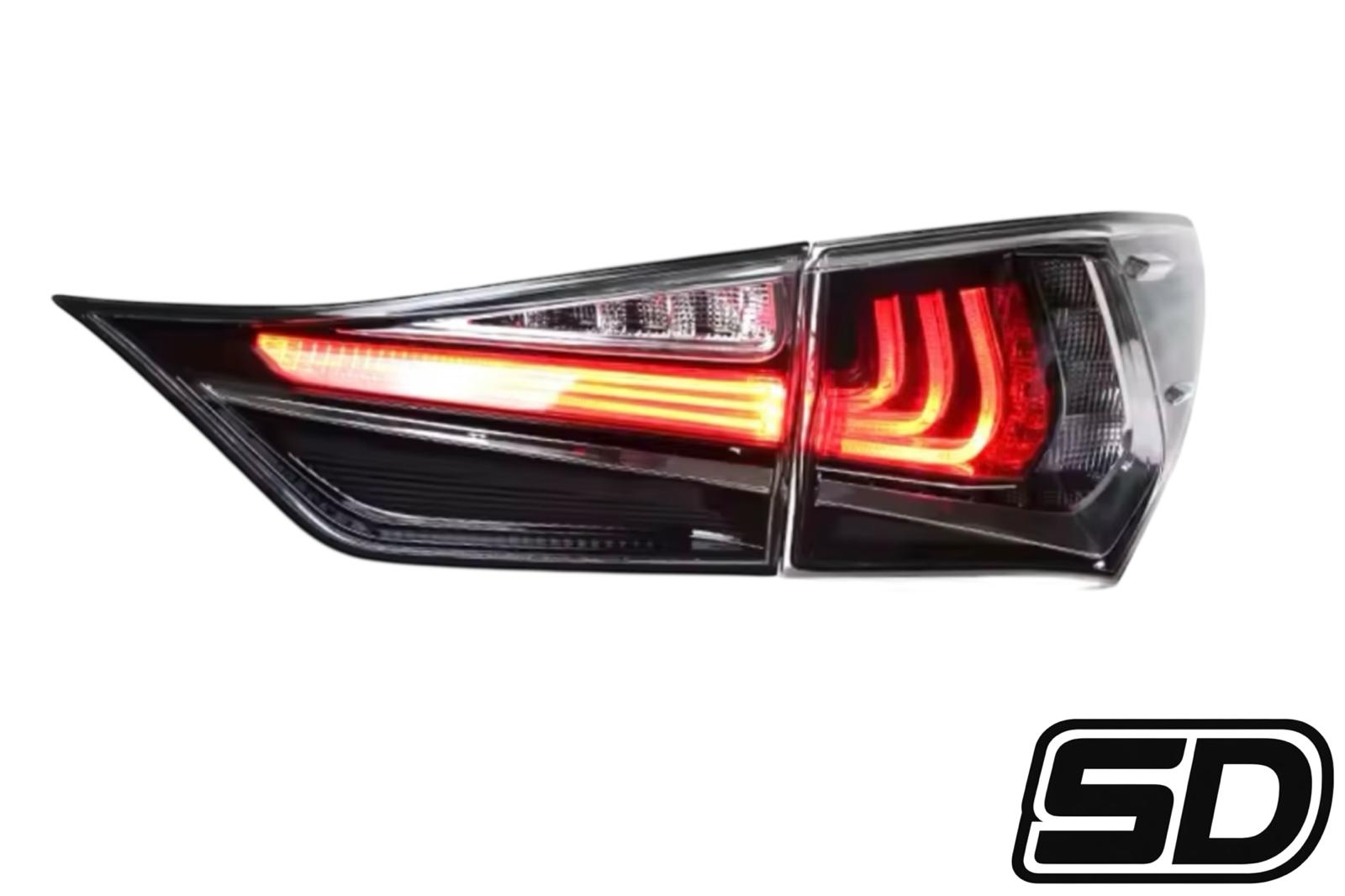 Lexus GS200t / GS250 / GS300 / GS350 / GS450h Taillights – Plug and Play Upgrade (2013–2020)
