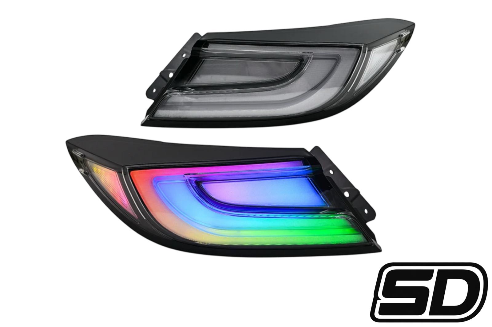 Street Dynamic GR86 / BRZ Clear RGB LED Taillights – 2021–2025